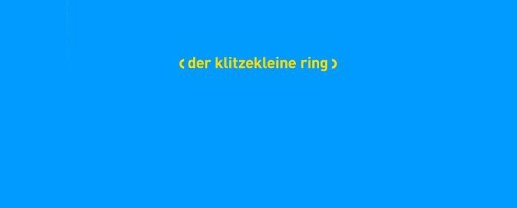 KlitzekleinerRing