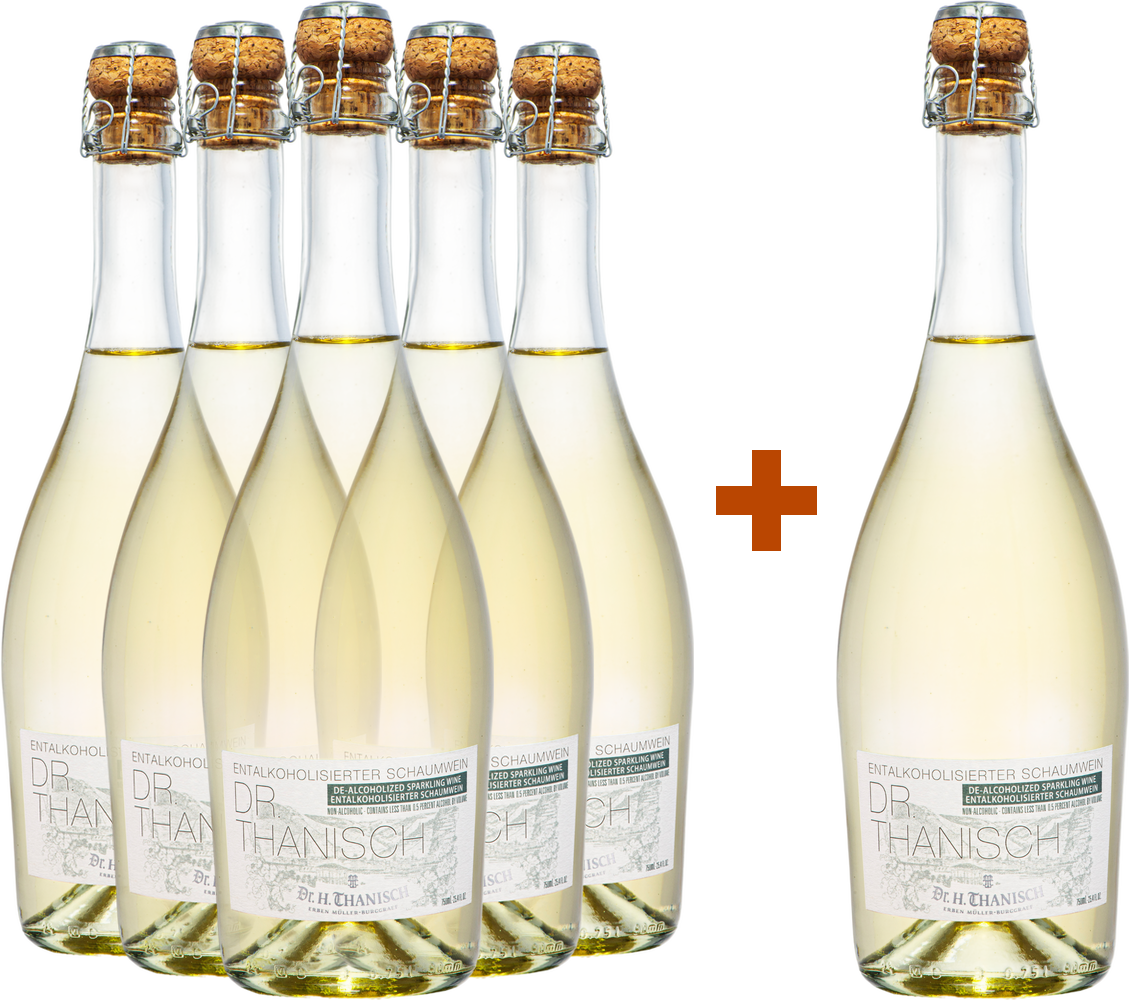 5+1 Weinpaket Alkoholfrei Prickelnd