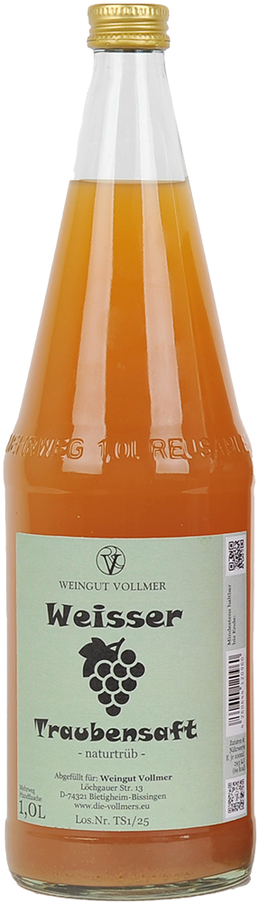 Weißer Traubensaft 1,0 L