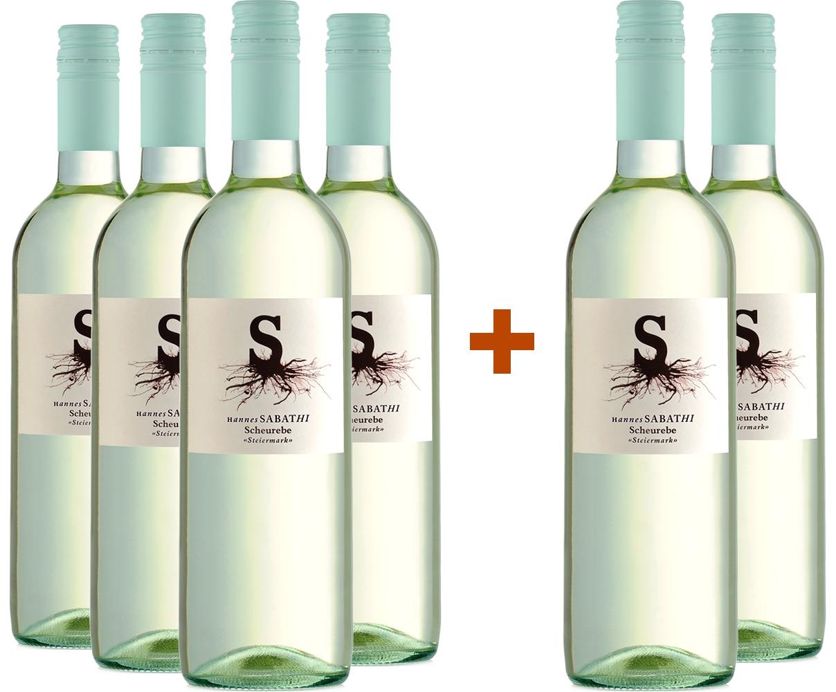 4+2 Paket 2024 Scheurebe