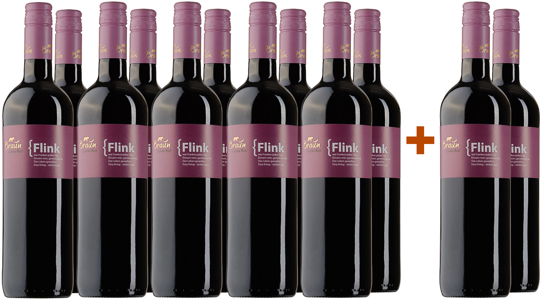10+2 Cuvée rot Flink