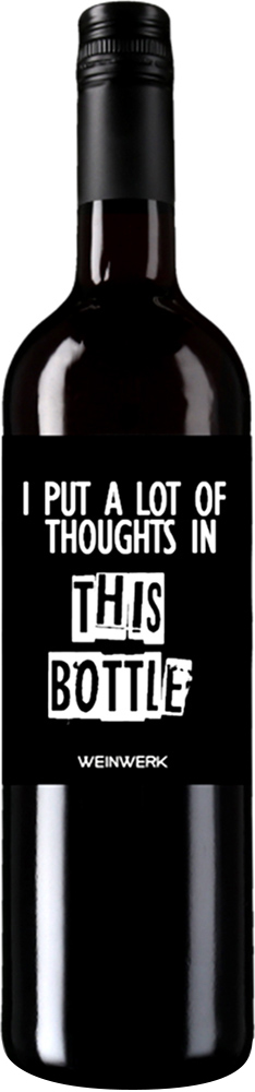 2022 I PUT A LOT OF THOUGHTS IN THIS BOTTLE Pinot noir