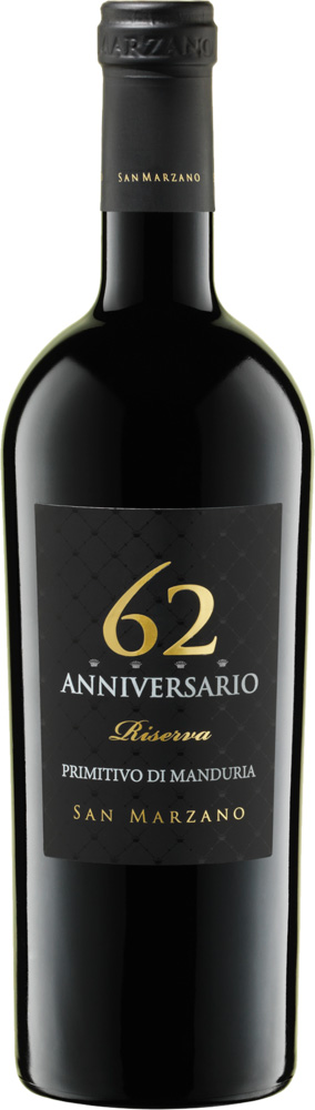 2019 62 Anniversario Riserva Primitivo Di Manduria DOC