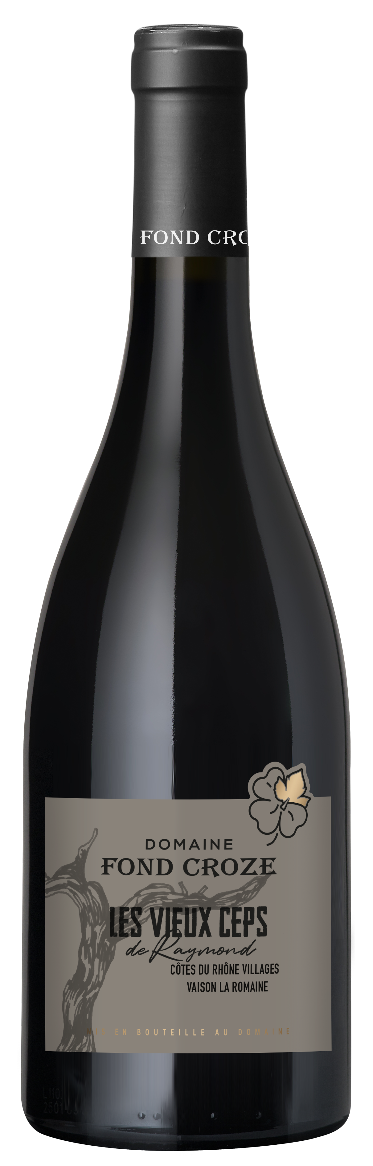 2022 Les Vieux Ceps de Raymond Côtes du Rhône Villages Vaison la Romaine AOP BIO