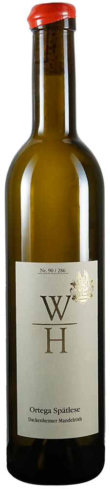 1975 er Ortega Spätlese, Dackenheimer Mandelröth RARITÄT 0,5 L