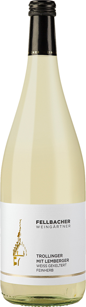 2025 Trollinger mit Lemberger weiss gekeltert Gutswein 1,0 L