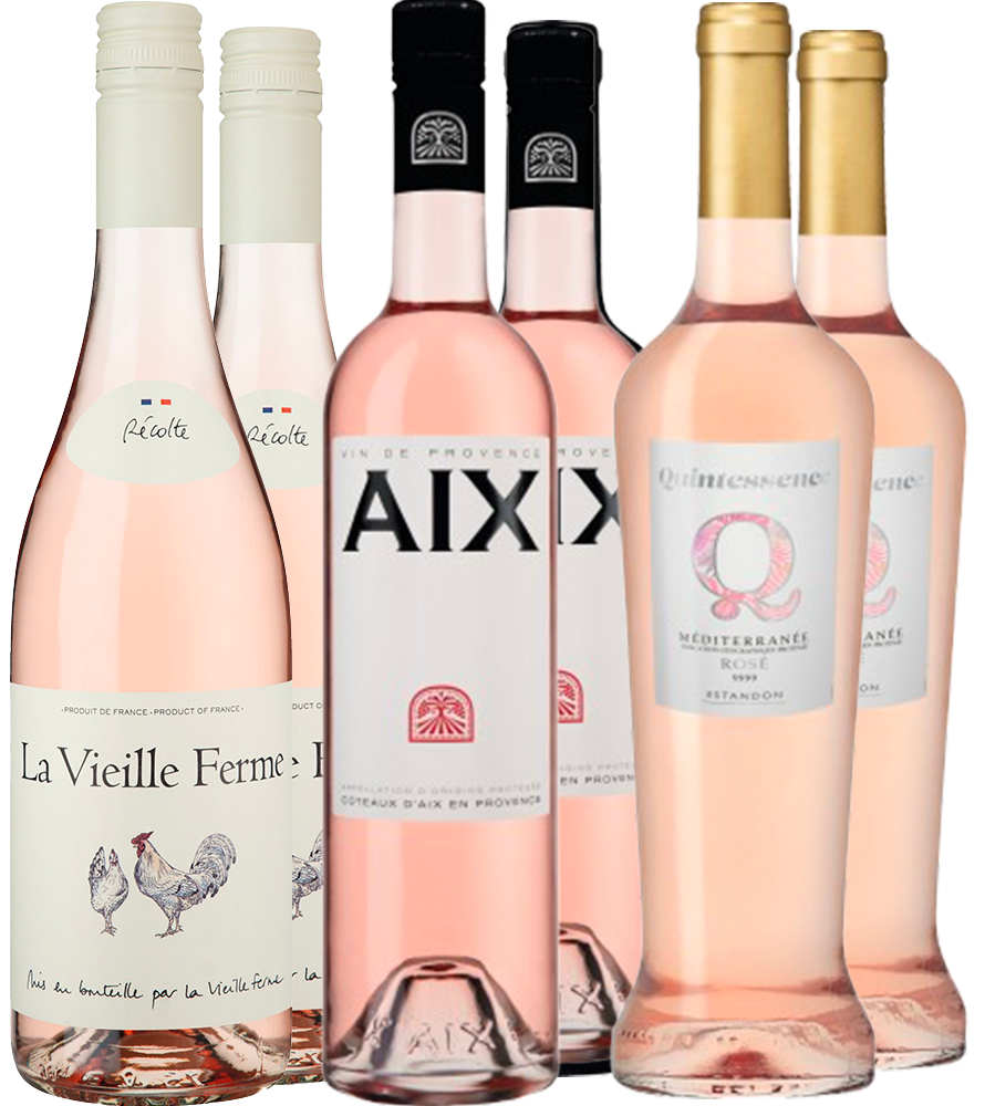 Frankreich Rosé-Paket