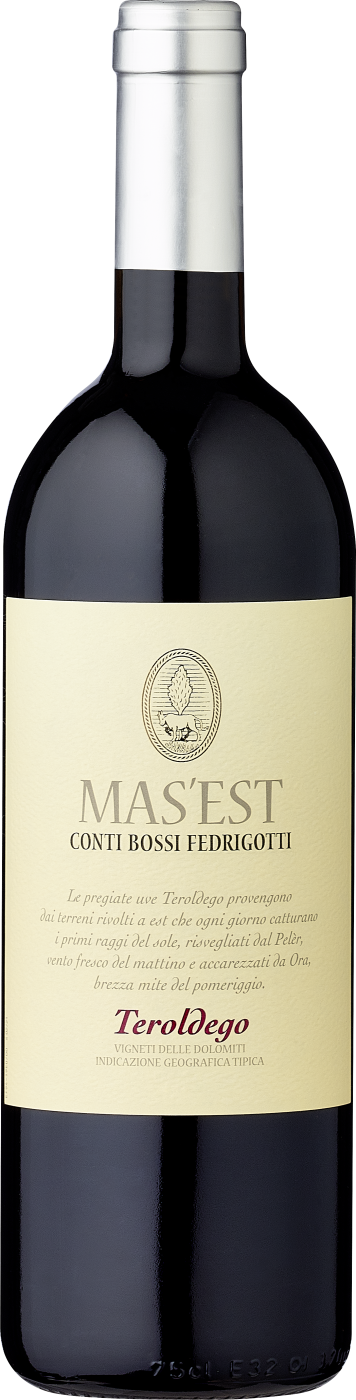 2023 Conti Bossi Fedrigotti Mas'Est Teroldego Vigneti delle Dolomiti IGP