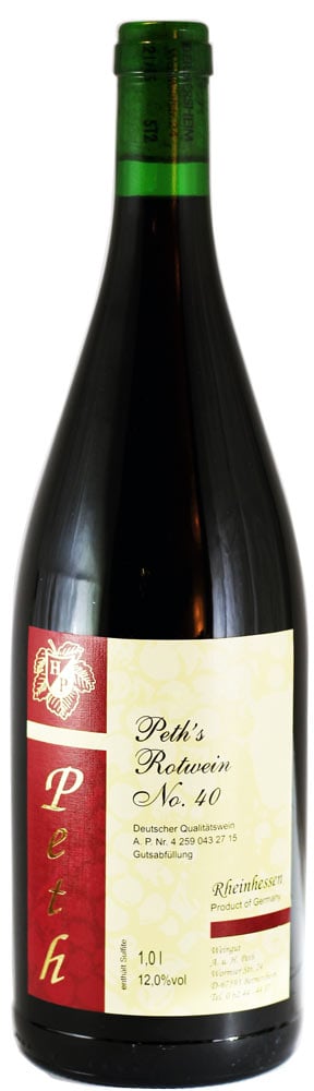 2018 Peth's Klassiker Rotwein 1,0 L