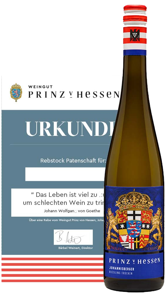 3 jährige Rebstockpatenschaft