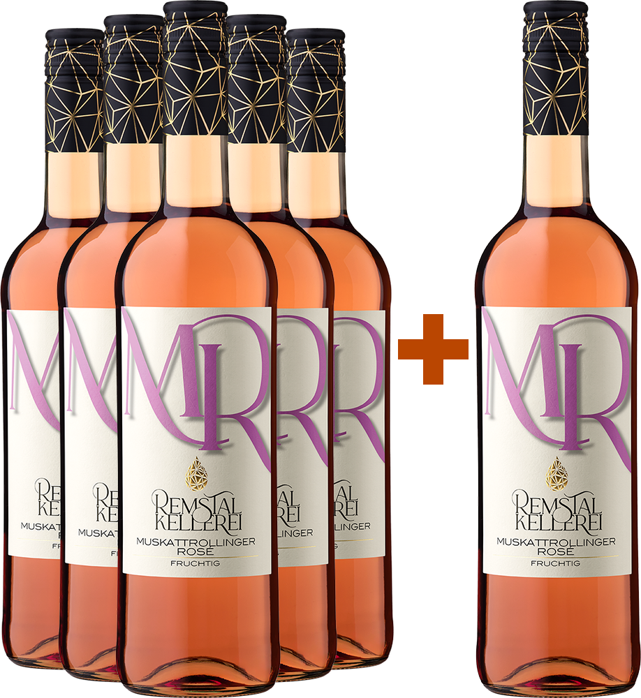 5+1 Paket Muskattrollinger Rosé "MR"