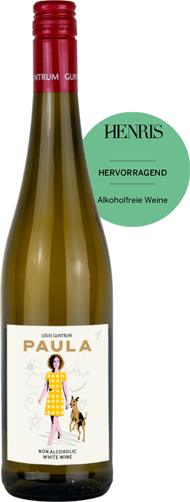 PAULA – ZERO HEROES® Aromatisiertes alkoholfreies Getränk aus entalkoholisiertem Wein