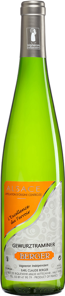 2022 Gewurztraminer "L'excellence du terroir" Alsace AOP
