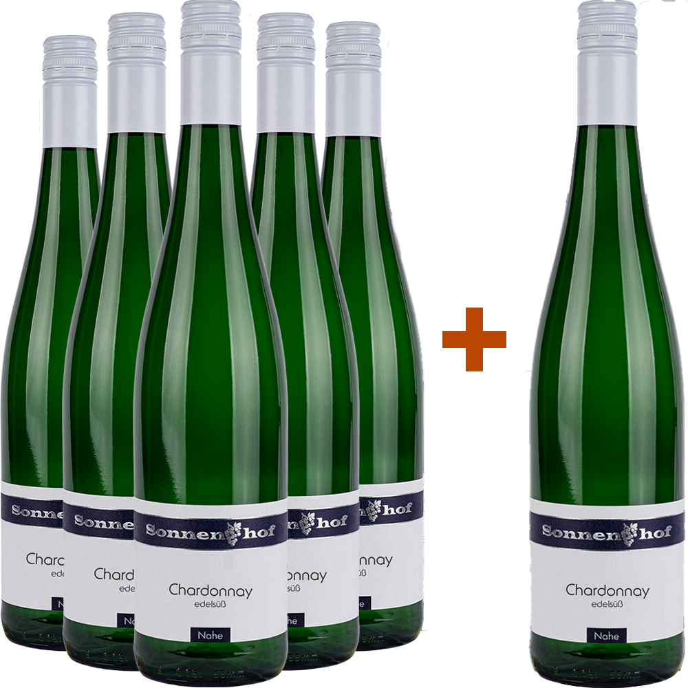 5+1 Paket 2025 Chardonnay Spätlese edelsüß