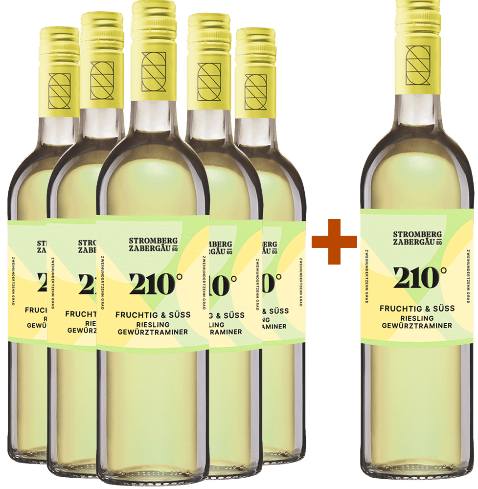 5+1 AKTION F&S Riesling/Gewürztraminer