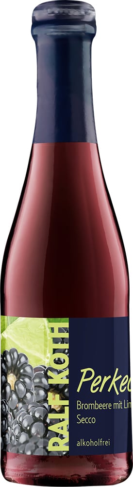 Perkeo Brombeere mit Limetten Secco - Piccolo - ALKOHOLFREI 0,2 L