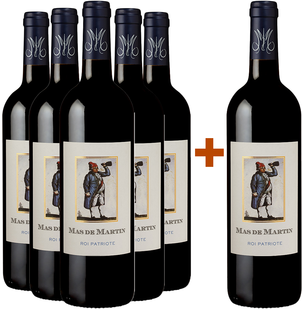 5+1 Paket Cuvée Roi patriote Saint Guilhem IGP