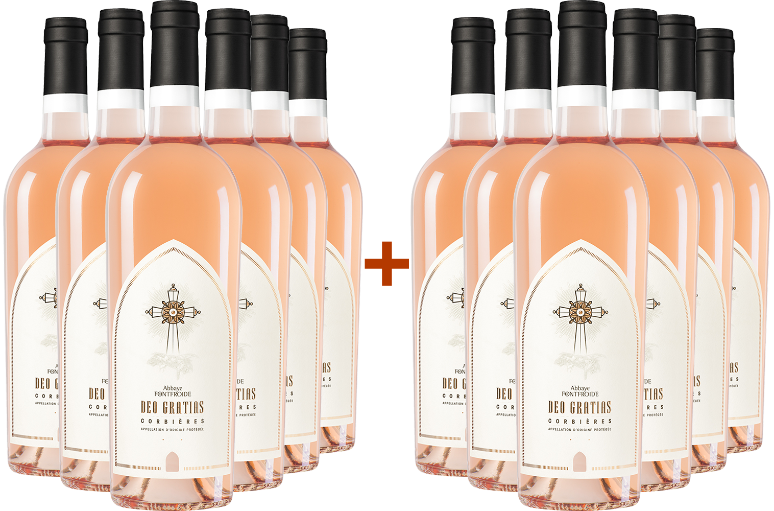 6+6 Paket Cuvée "Deo Gratias" Rosé Corbières AOP