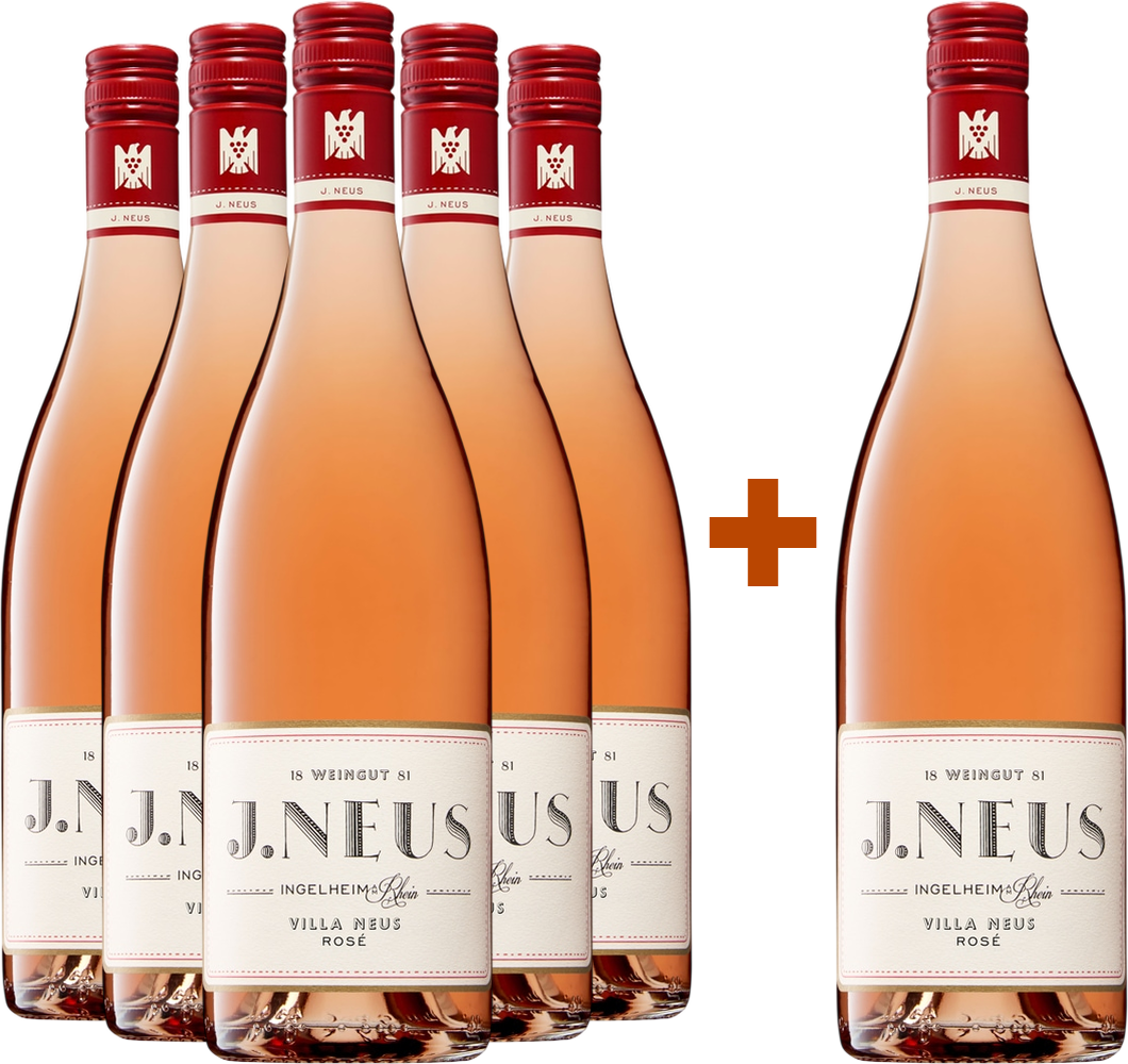 5+1 Paket "VILLA NEUS" Rosé VDP.Gutswein trocken BIO