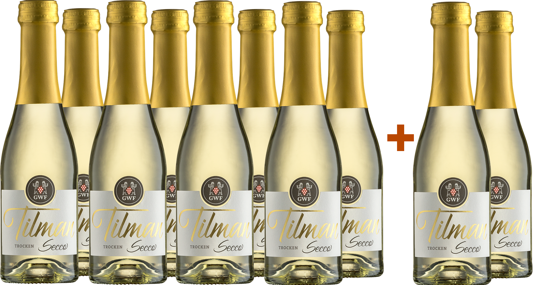 10+2 Paket Tilman Secco Weiß Piccolo 0,2L