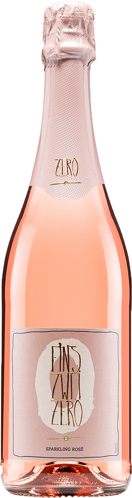 EINS-ZWEI-ZERO Sparkling Rosé entalkoholisiert verperlt
