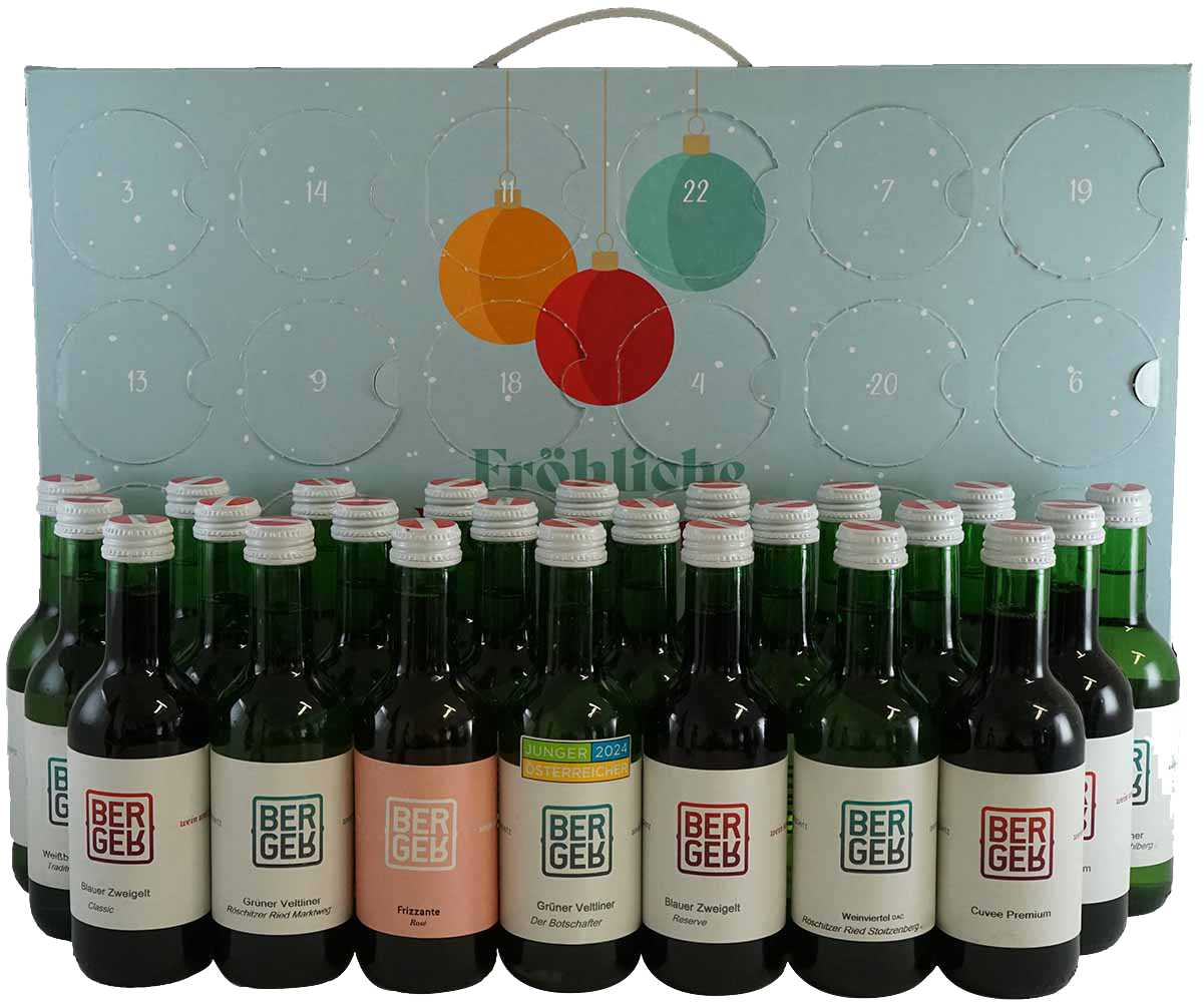 Adventskalendar 24x0,25 L