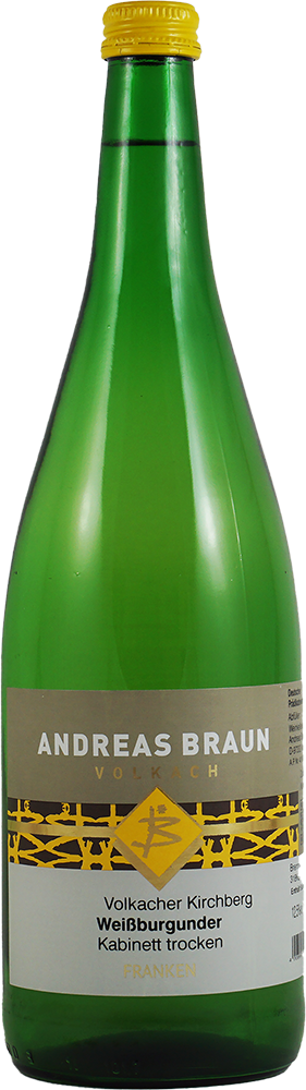 2024 Volkacher Kirchberg Weißburgunder Kabinett 1,0 L