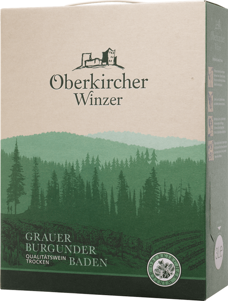 2024 Oberkircher Bag-in-Box Grauer Burgunder 3,0 L