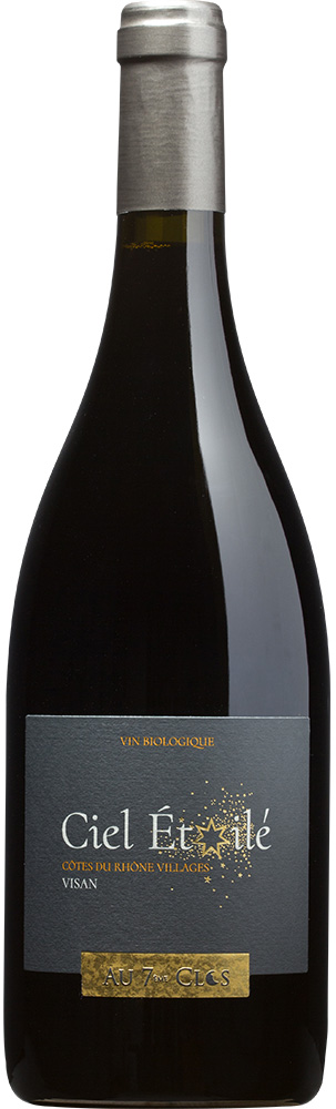 2023 "Ciel étoilé Rouge" Côtes du Rhône Villages visan AOP BIO