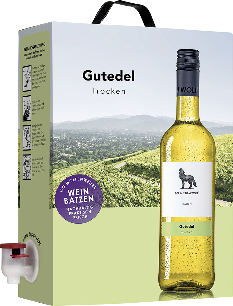 Gutedel 3 Liter BIB 3,0 L