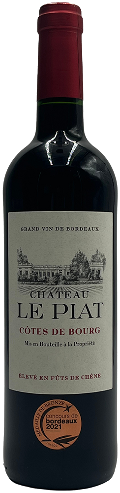 2019 Château Le Piat Bourg AOP