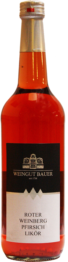 Roter Weinbergspfirsichlikör 0,7 L