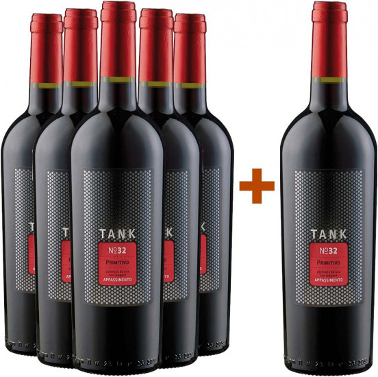 5+1 Paket TANK 32 Appassimento Primitivo Salento IGP