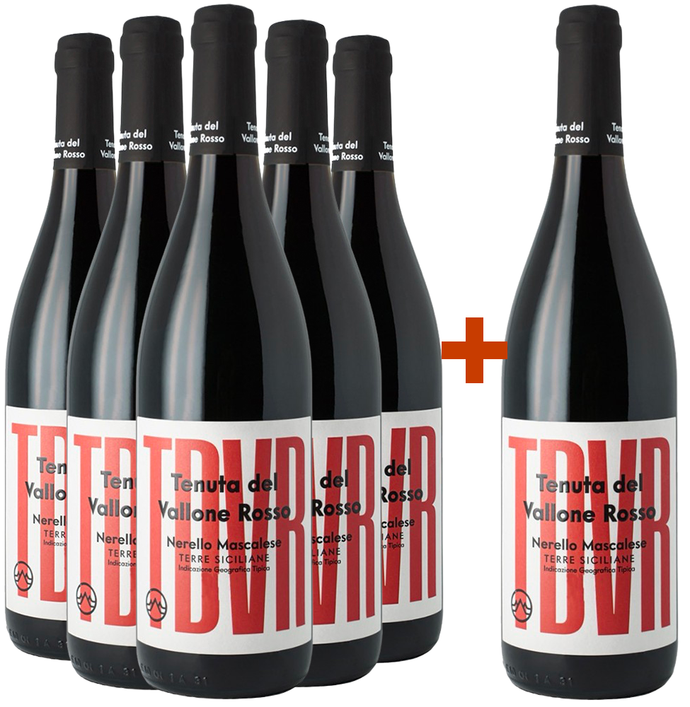 5+1 Paket TDVR Nerello Mascalese Terre Siciliane IGP 2022