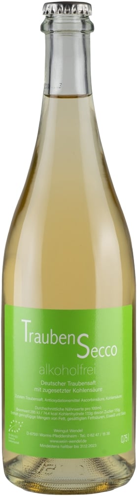 Traubensecco alkoholfrei BIO
