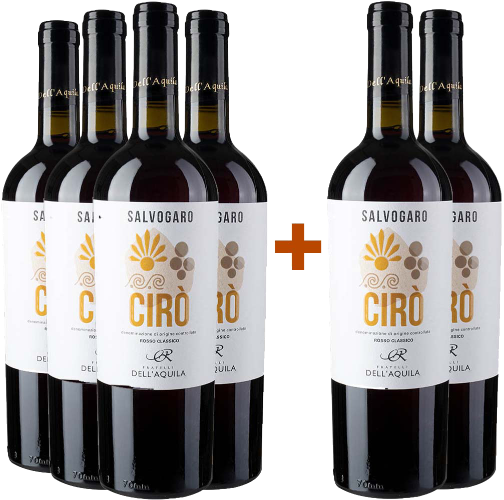 4+2 Paket Salvogaro Cirò Rosso Classico DOC