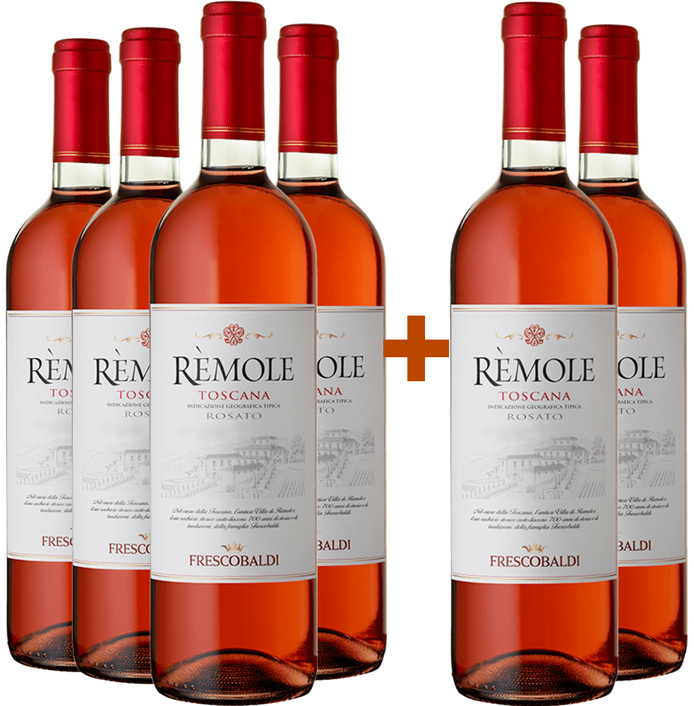4+2 Paket Frescobaldi Rèmole Rosé