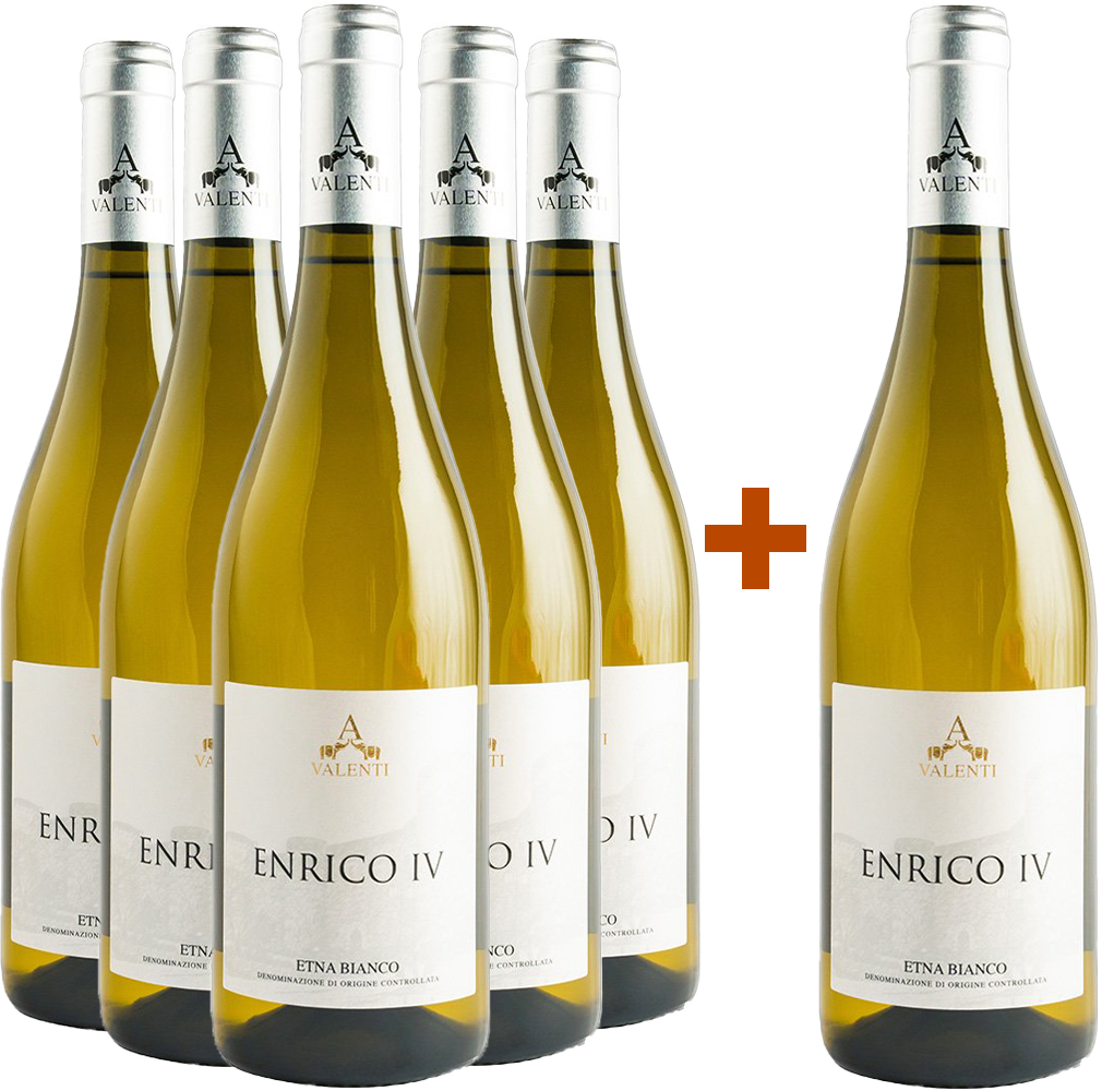 5+1 Paket Enrico IV Etna Bianco DOC