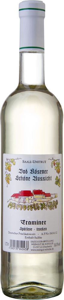2024 Bad Kösener Schöne Aussicht Traminer Auslese