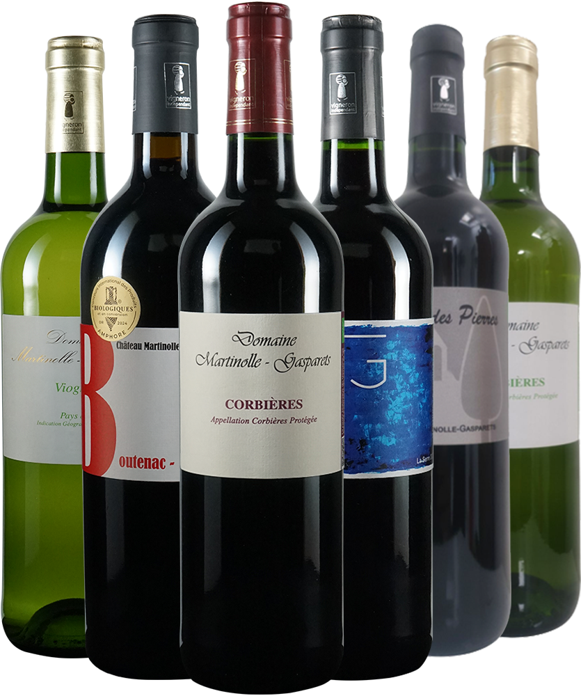 Domaine Martinolle-Gasparets Kennenlern-Paket BIO