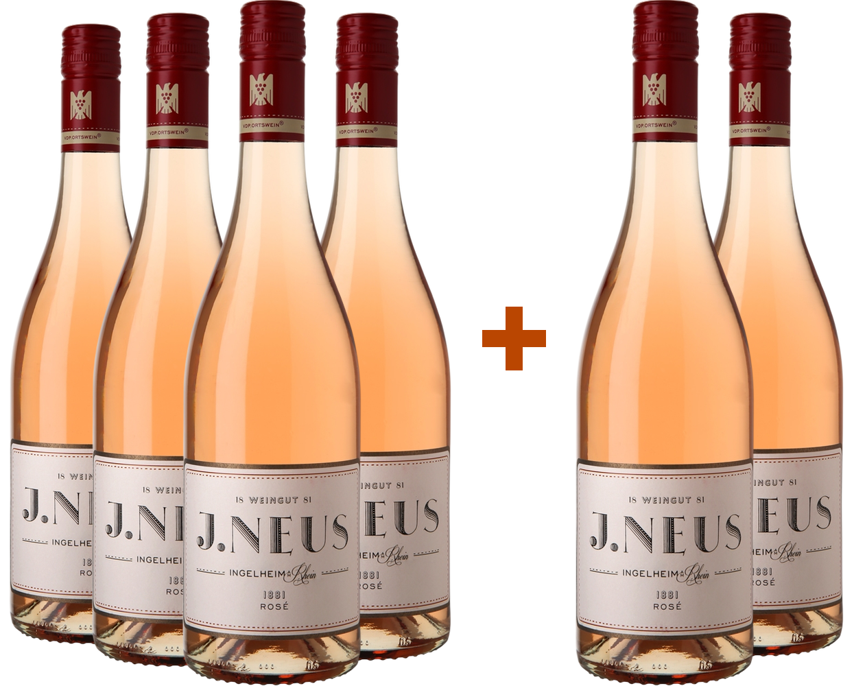 4+2 Paket Rosé 1881 VDP.Gutswein BIO