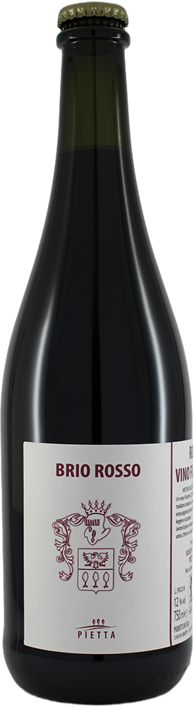 2018 Brio Rosso Vino frizzante BIO