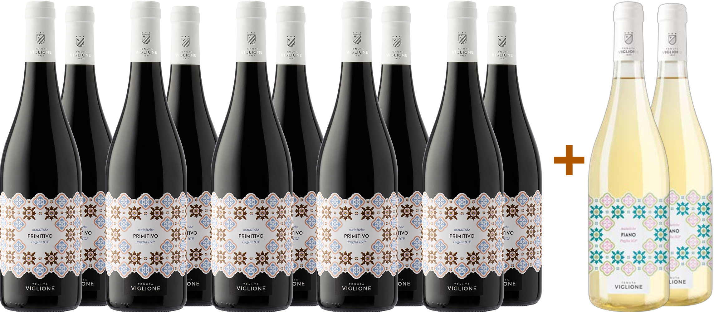 10+2 Paket Primitivo & Fiano BIO