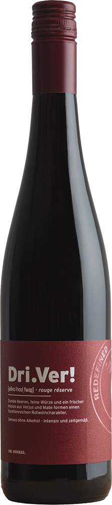 Dri.Ver! - Rouge Réserve alkoholfrei mit Mate-Tee