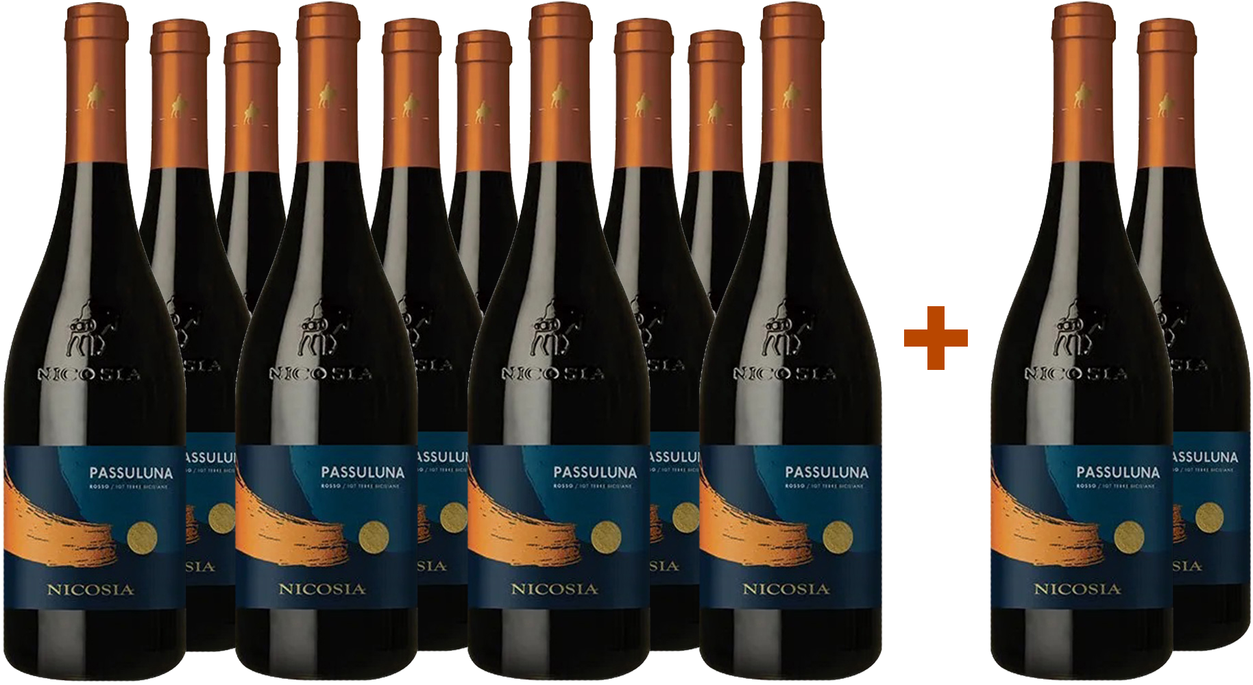10+2 Paket Passuluna Rosso Terre Siciliane IGP
