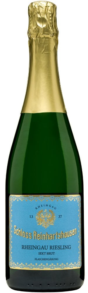 Rheingau Riesling Sekt - Klassische Flaschengärung - Goldkapsel