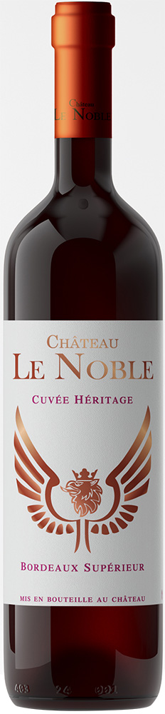 2019 Cuvée Heritage Rouge Bordeaux Supérieur AOP BIO
