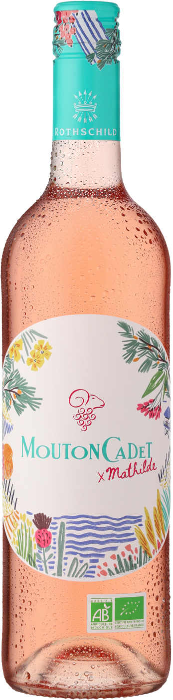  Mouton Cadet Rosé x Mathilde Bordeaux AOP BIO