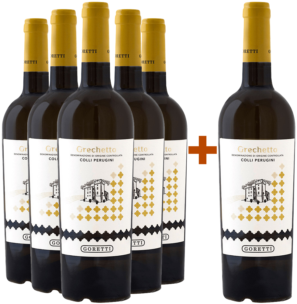 5+1 Paket Grechetto Colli Perugini DOC