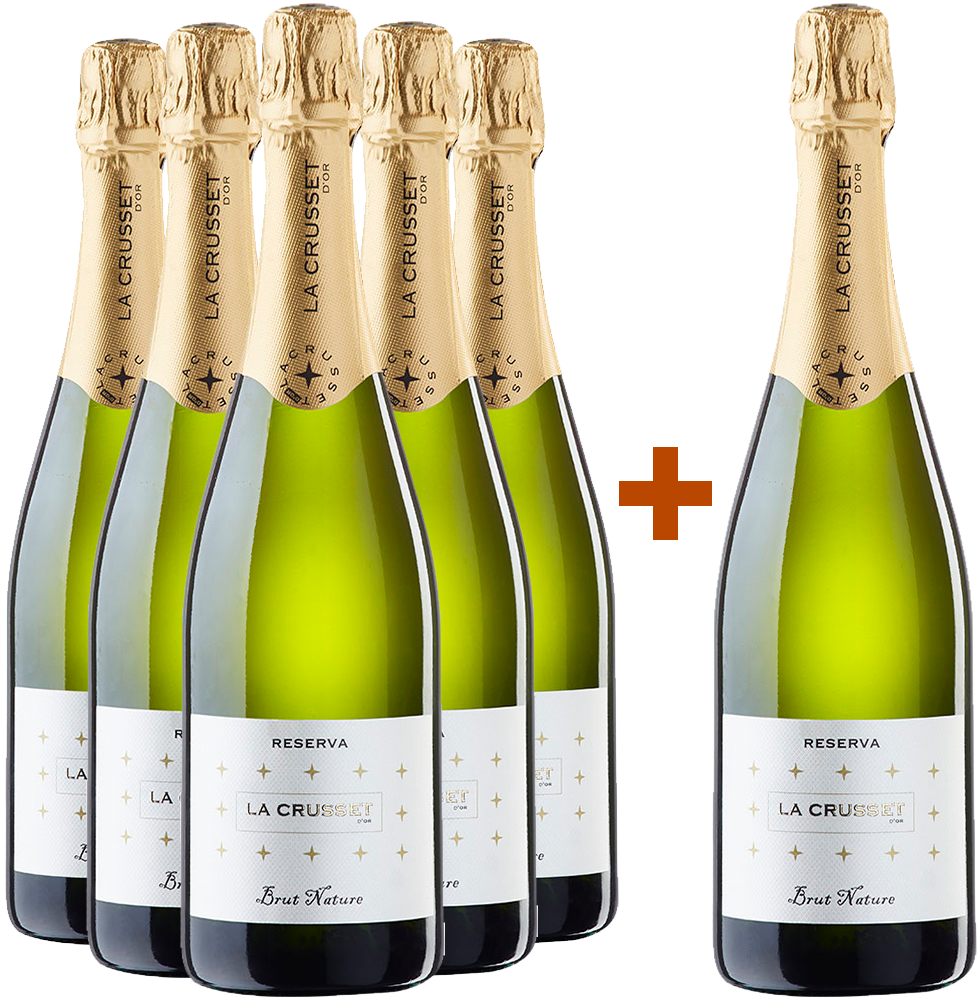 5+1 Paket Cava La Crusset